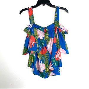 Floral Off The Shoulder Top